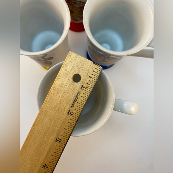 Vintage Elana Arnart 5th Ave Footed Coffee Cup set, COFFEE TIME CLOCK Steampunk - Picture 13 of 13